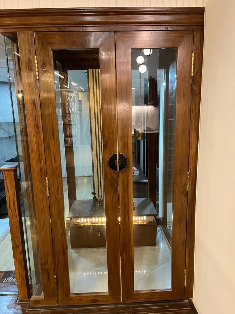 KSM Constructions — Custom Wooden Double Doors