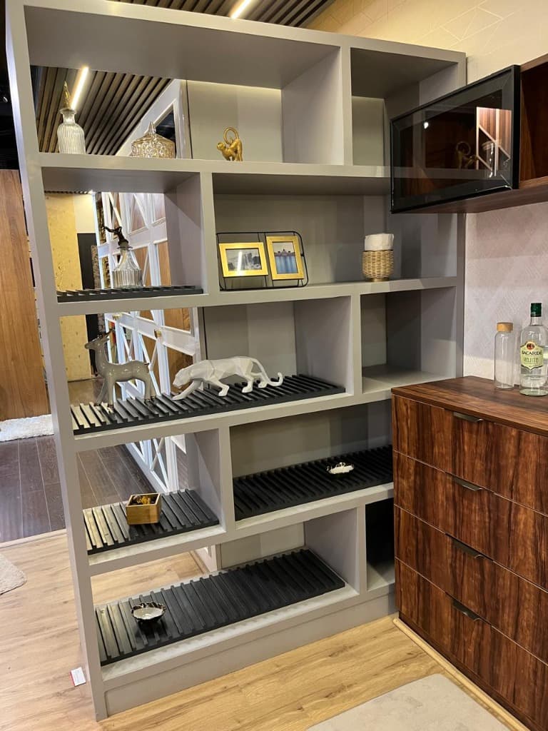 KSM Constructions — Custom Shelving Unit and Partition