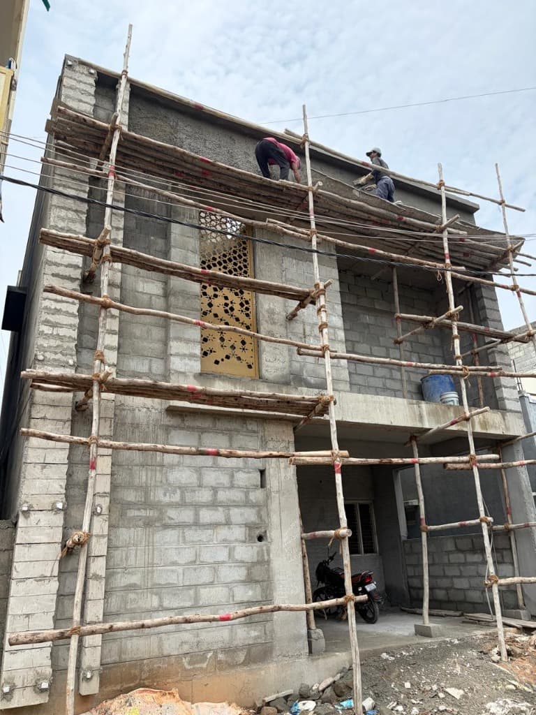 KSM Constructions — Scaffolding and Plastering Work