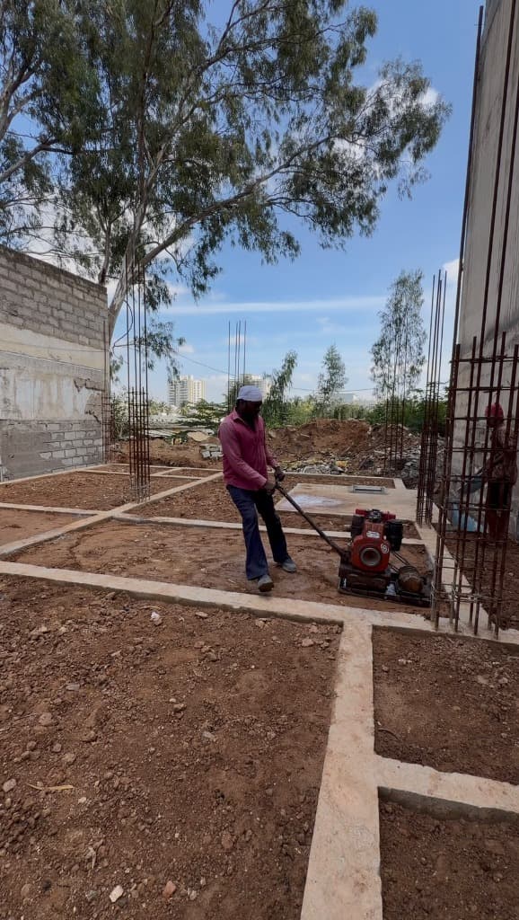 KSM Constructions — Soil compaction for foundation